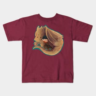 A boy and his dragon Kids T-Shirt